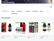 Tablet Screenshot of e-cig-shopping.com